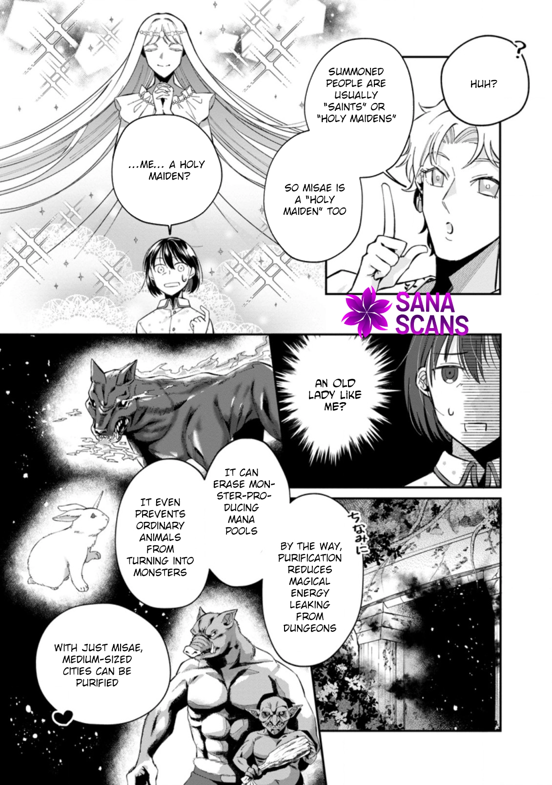 The Auntie(?) Saintess Walks Her Own Path Chapter 1 - . Page 10
